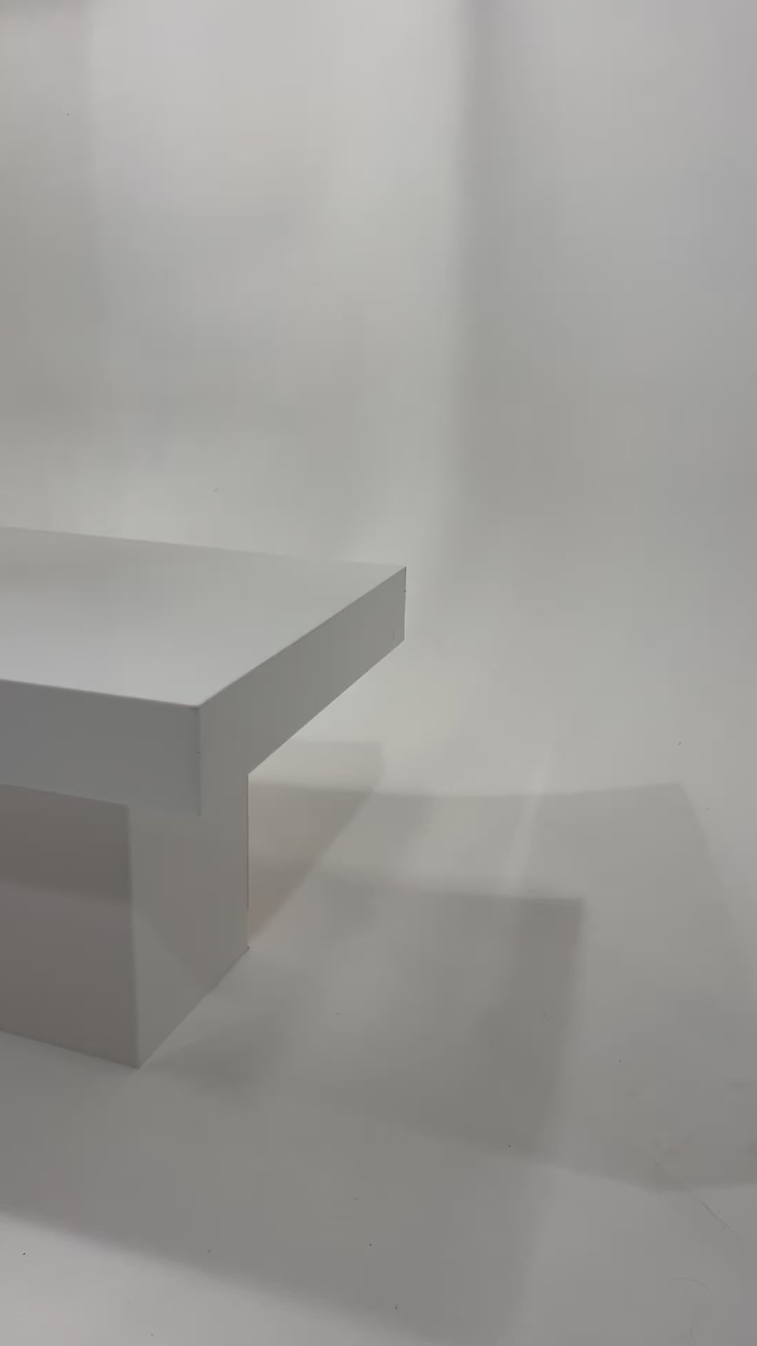 Premium Acrylic Table by Plinths New York